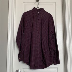 Brooks brothers button down dress shirt